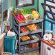 Puzzle 3D Magazinul de fructe al lui Carl, 14 ani+, 206 piese, Robotime 556130