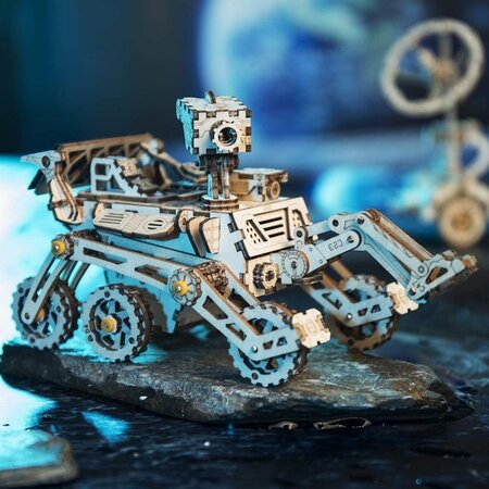 Puzzle 3D din lemn Harbinger Rover, 213 piese, Robotime 556137