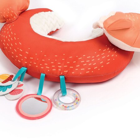 Perna cu 5 activitati senzoriale Vulpe, +3 luni, Ludi 556166