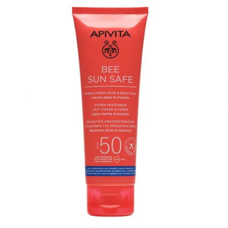 Lapte protectie solara corp si ten SPF50 Bee Sun Safe