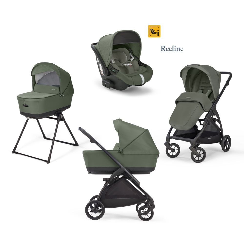 Sistem 3 in 1 Electa Quattro Darwin, Tribeca Green, Inglesina