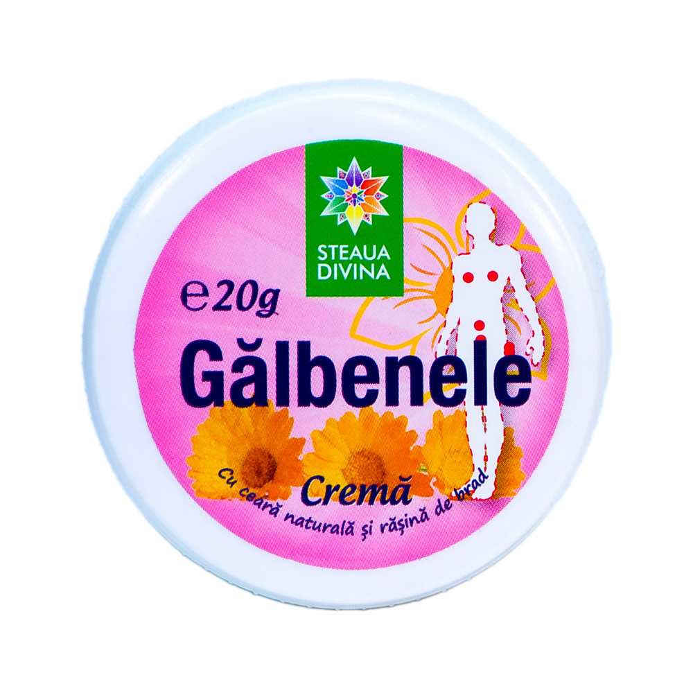 Crema galbenele, 20 gr, Steaua Divina