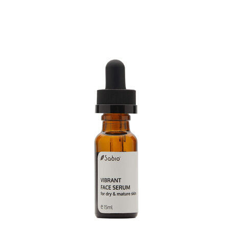 Ser pentru ten uscat si matur Vibrant Face Serum, 15 ml, Sa