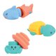 Set 3 aspensoare din silicon Lavabile, Ludi 556231