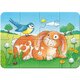 Primul meu puzzle cu animale, +2 ani, 2/4/6/8 piese, Ravensburger 556299