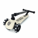 Trotineta pliabila cu roti luminoase pentru copii Highwaykick 3, Ash, 3-6 ani, Scoot and Ride 556325