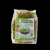 Paste fusilli din mazare verde fara gluten, 250 g, Sarchio