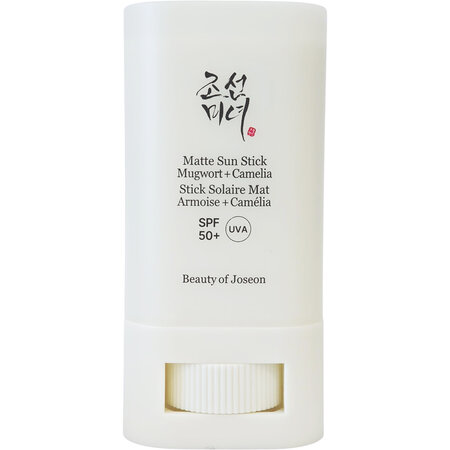 Stick matifiant cu protectie solara SPF50+, pelin + camelie, Mugwort + Camelia, 18 g, Beauty Of Joseon