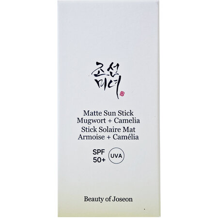 Stick matifiant cu protectie solara SPF50+, Mugwort + Camelia, 18 g, Beauty Of Joseon 815290