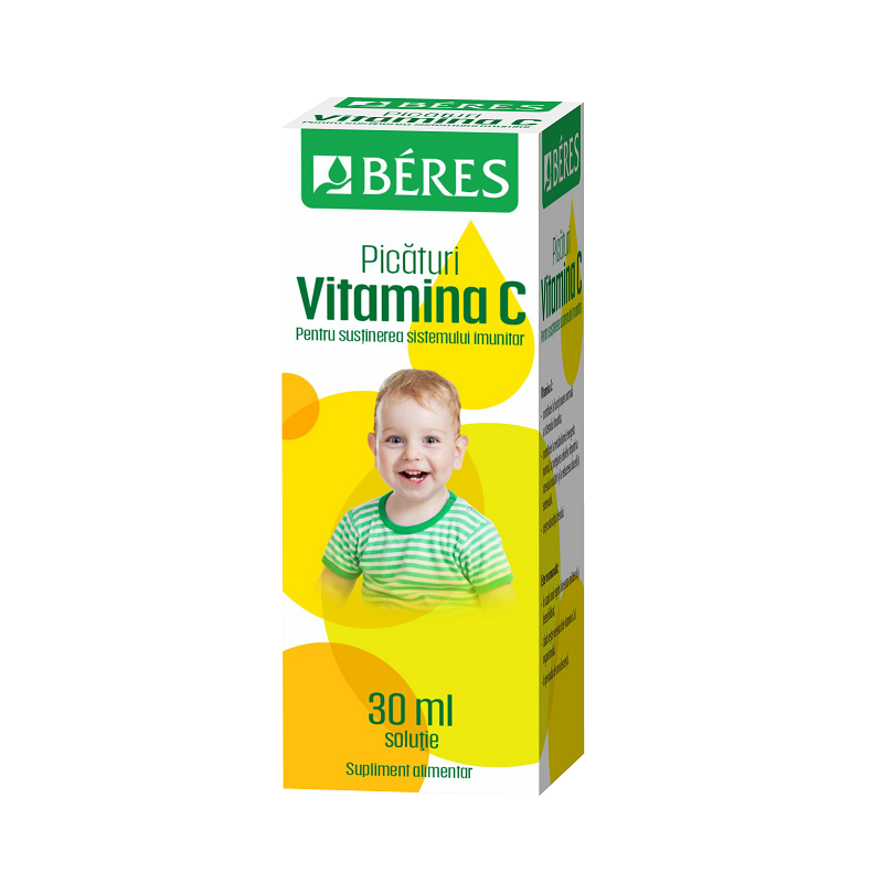 Picaturi Vitamina C, 30 ml, Beres