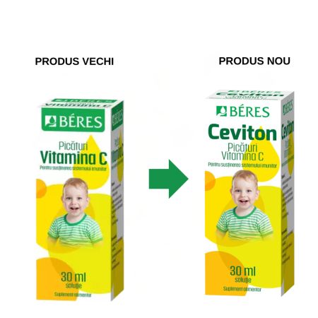 Picaturi Vitamina C, 30 ml, Beres