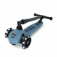 Trotineta pliabila cu roti luminoase pentru copii Highwaykick 3, Steel, 3-6 ani, Scoot and Ride 556375