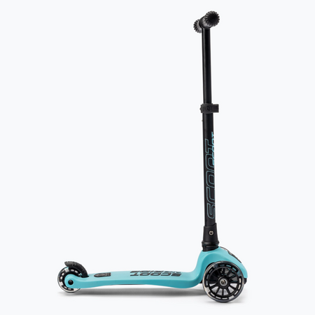 Trotineta pentru copii reglabila si pliabila cu roti luminoase Highwaykick 3, 3 - 6 ani, Blueberry, Scoot & Ride 556390