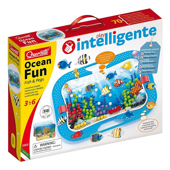 Ocean Fun, Fish & Pegs, Quercetti