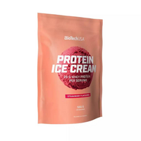 Proteina Ice Cream cu aroma de capsune, 500 g, BioTech USA