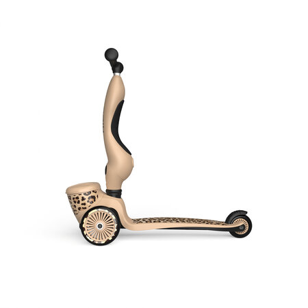 Trotineta 2 in 1 transformabila pentru copii Highwaykick 1, Leopard, 1-5ani, Scoot and Ride 556480