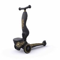 Trotineta 2 in 1 transformabila pentru copii Highwaykick 1 Lifestyle, Black Gold Limited, 1-5 ani, Scoot and Ride
