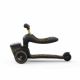 Trotineta pentru copii transformabila 2 in 1 Highwaykik 1, 1 - 5 ani, Lifestyle Black Gold Limited, Scoot & Ride 556510