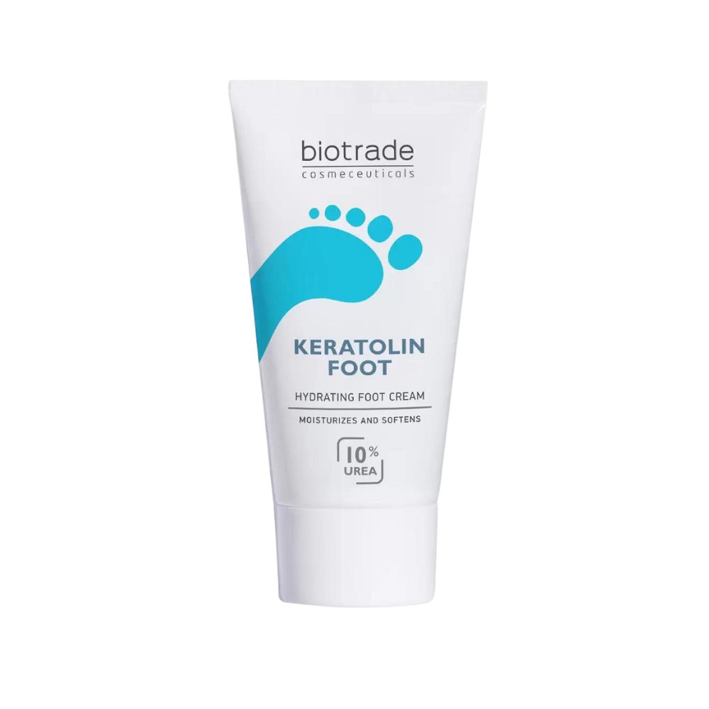 Crema hidratanta pentru picioare Keratolin Foot, 10% uree, 50 ml, Biotrade