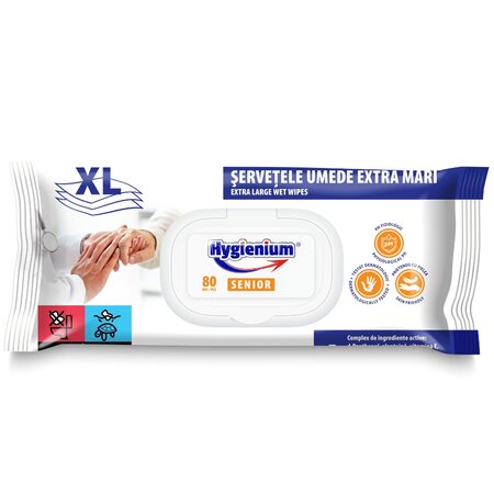 Servetele umede cu capac Senior