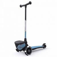 Trotineta pentru copii pliabila Highwaykik 2, +2 ani, Lifestyle Steel Reflectorizant, Scoot & Ride