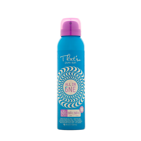 Spray ulei cu protectie solara progresiva SPF 50/50+*/50++