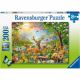 Puzzle Cerb, +8 ani, 200 piese, Ravensburger 556572