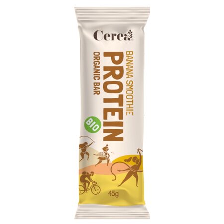 Baton proteic Bio fara gluten, Banana Smoothie