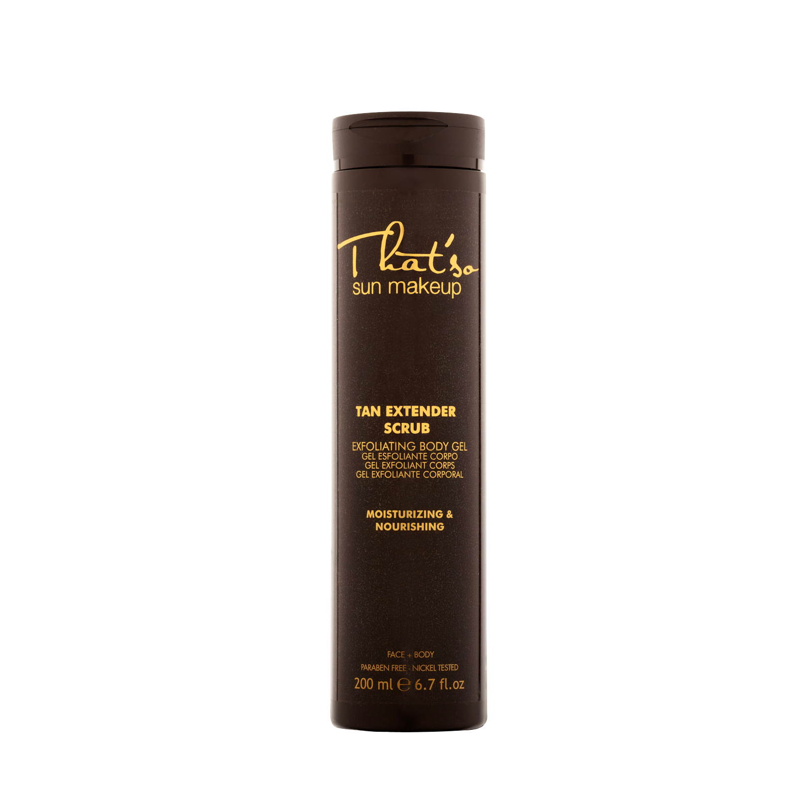 Scrub pentru fata si corp Sun Makeup, 200 ml, That'so