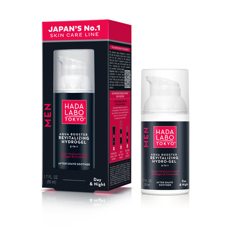 Gel intens hidratant revitalizant 3 in 1 pentru barbati, 50 ml, Hada Labo Tokyo