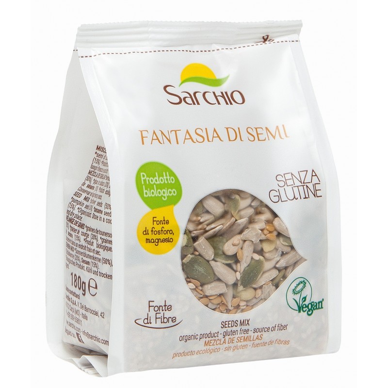 Mix seminte eco, 180 g, Sarchio