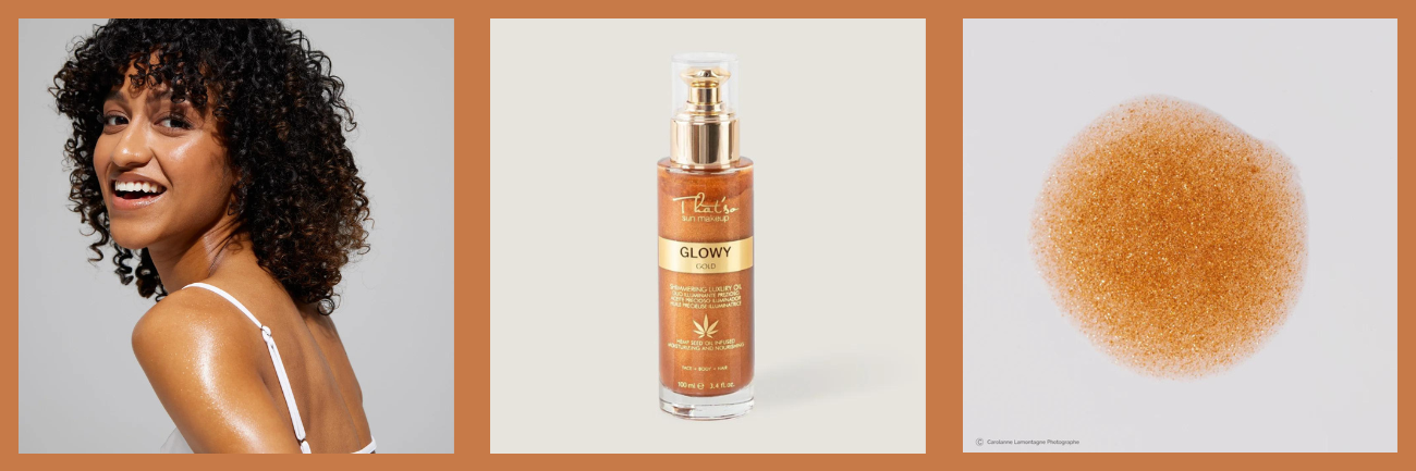 Ulei cu efect iluminator Glowy Gold, 100 ml, That'so