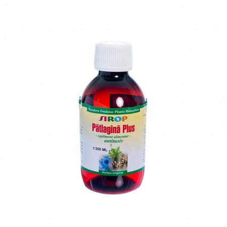 Sirop Patlagina Plus, 200 ml, Elidor 556743