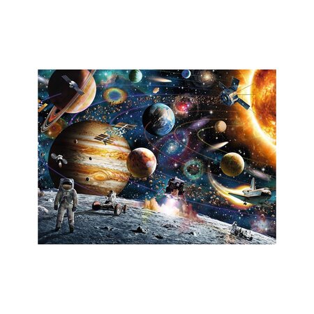Puzzle om pe luna, +7 ani, 150 piese, Ravensburger 556757