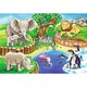 Puzzle Zoo, +3 ani, 2x12 piese, Ravensburger 556789