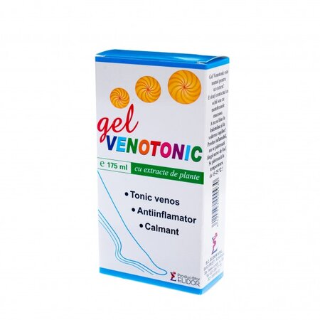 Gel Venotonic, 175 ml, Elidor 556796