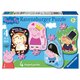 Puzzle Peppa Pig, 4 bucati, Ravensburger 556802