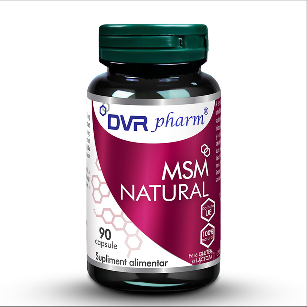 MSM Natural, 90 capsule, DVR Pharm