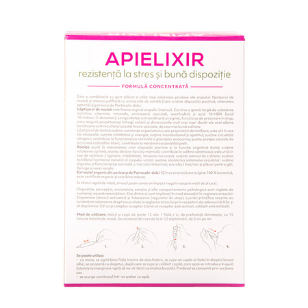 Apielixir rezistenta la stres, 20 fiole x 10 ml, Albina Carpatina 817033