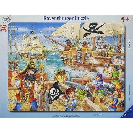 Puzzle tip rama batalia pe mare, 36 piese, Ravensburger