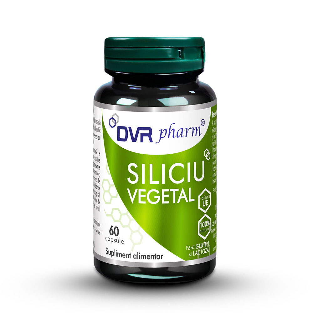 Siliciu vegetal, 60 capsule, Dvr Pharm