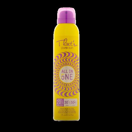 Spray ulei cu protectie solara progresiva SPF 20/30/50+