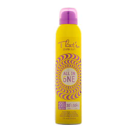 Spray ulei cu protectie solara progresiva SPF 20/30/50+