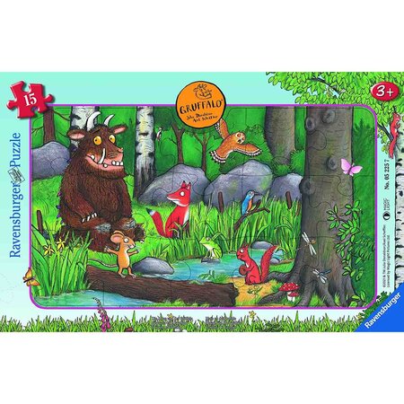 Puzzle tip rama Gruffalo, 15 piese, Ravensburger