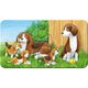 Puzzle familii de animale, +2 ani, 9x2 piese, Ravensburger 556936