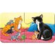Puzzle familii de animale, +2 ani, 9x2 piese, Ravensburger 556938