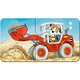 Puzzle Animale Muncitoare, 2 ani +, 9x2 piese, Ravensburger 556949