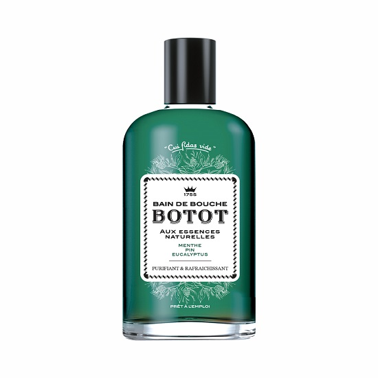 Apa de gura cu menta, pin si eucalipt, 250 ml, Botot