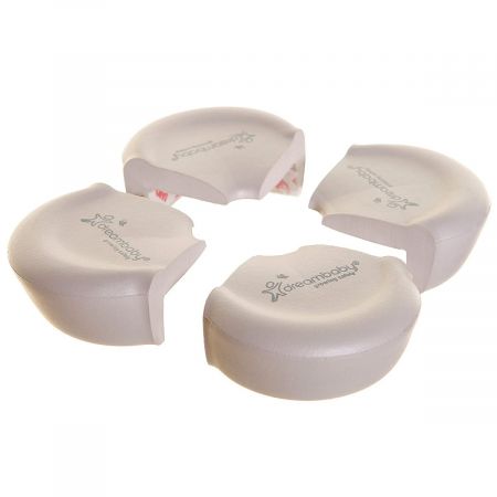 Protectii rotunjite pentru colturi Bump Guard, Gri, 4 bucati, Dreambaby 557025