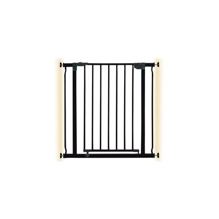 Poarta de siguranta metalica Liberty, 75 - 81 cm, Negru, Dreambaby 557057